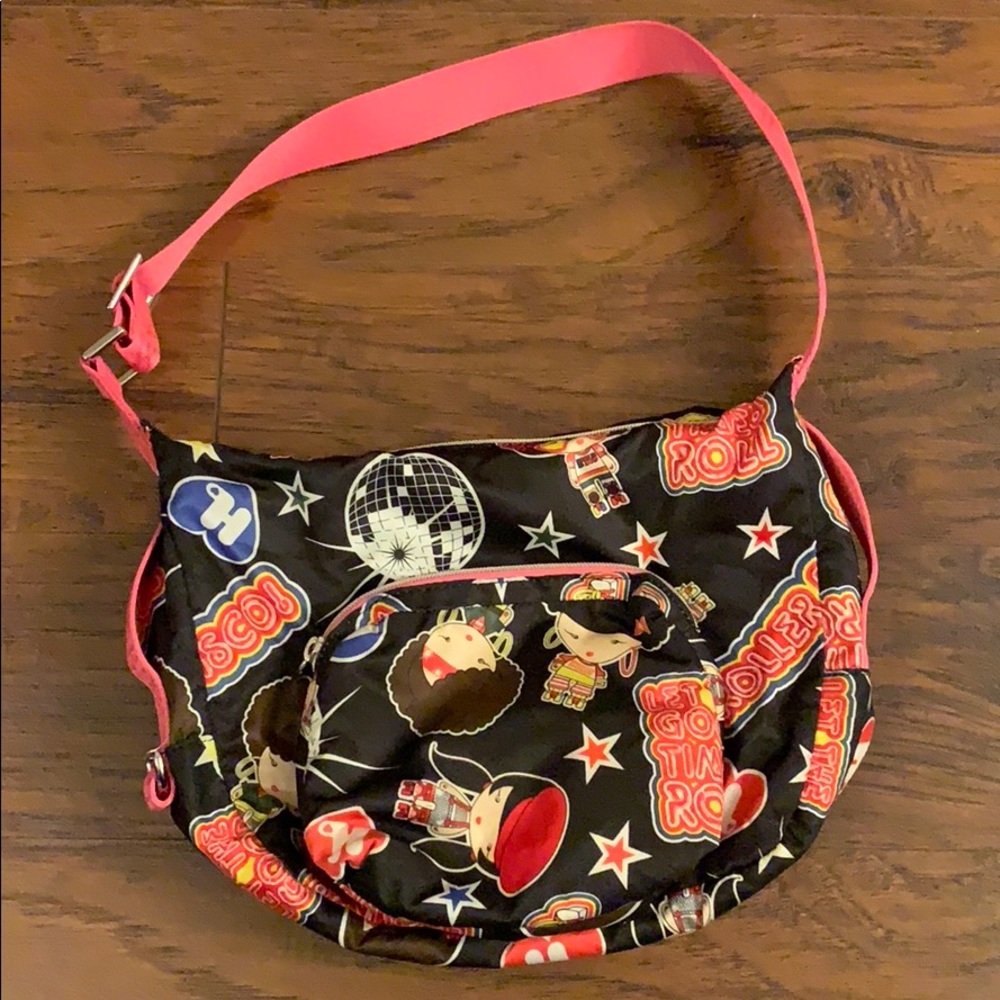 Harajuku Lovers Roller Disco Good Times Purse Bag - Picture 2 of 8